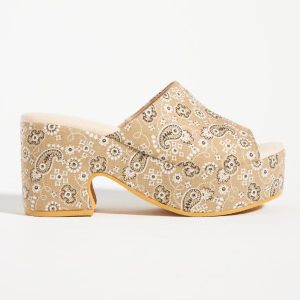 matisse x Anthropologie platform sandal